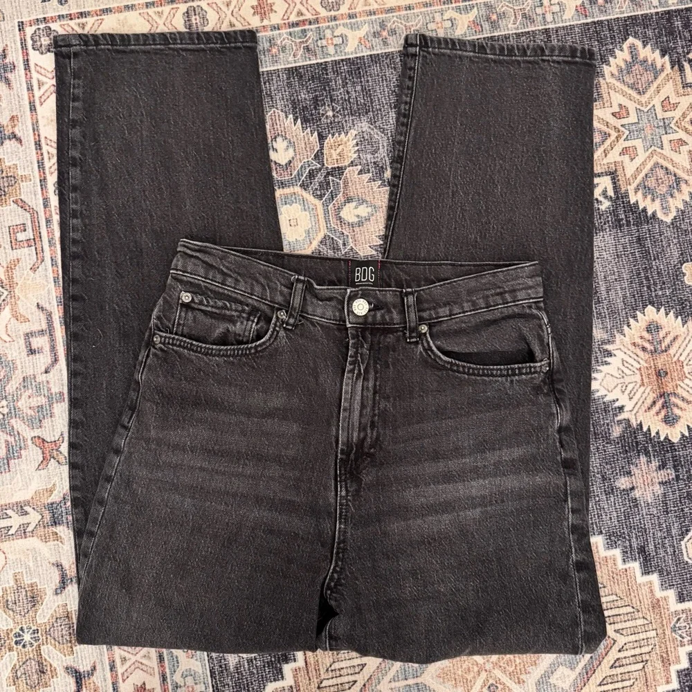 BDG Urban Outfitters Black Denim Stretch Cowboy Jeans Size 29